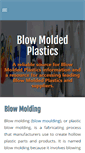 Mobile Screenshot of blowmoldedplastic.com